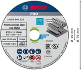 Professional Accessories 5 adet kesme diski (Inox uzmanı, 10 mm yuvalı açılı taşlama makinesi için aksesuar)