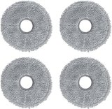 Dreame L10s Ultra / L10 Ultra / L20 Ultra / L10s Pro Ultra Heat / X40 Ultra Complete için mikrofiber silme bezi, 4 adet yedek parça, ıslak yedek paspas bezi aksesuarı