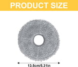 Dreame L10s Ultra / L10 Ultra / L20 Ultra / L10s Pro Ultra Heat / X40 Ultra Complete için mikrofiber silme bezi, 4 adet yedek parça, ıslak yedek paspas bezi aksesuarı