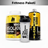 Whey İsolate Protein 960 Gr Çikolata +  L-Carnitine 4000 Mg Limon