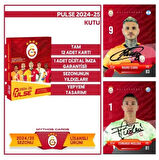 Lisanslı Galatasaray Pulse Futbolcu Kartları 2024-25 - 12 Kart