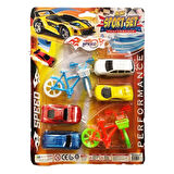 Mini Bisklet ve Arabalı Spor Seti