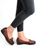 Frida 708 Taba Jel taban Günlük Kadın Casual Ayakkabı