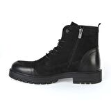 Pierre Cardin 77650 Nubuk Siyah %100 Deri Erkek Bot