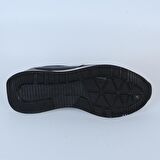 Dropland 8787 Siyah Nopa Deri Erkek Sneaker Ayakkabı