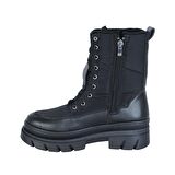 Bulldozer 240905 Siyah Termal Kürklü Kadın Bot