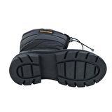 Buldozer 240914 Siyah Kadın Düz Kar Botu