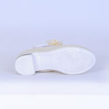 Ayakcenter 26-Herbebe Fırfırlı 3Cm Kız Çocuk Topuklu Ayakkabı