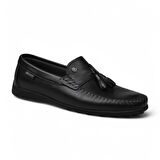 Pierre Cardin 14903 Pc Hakiki Deri Siyah Erkek Loafer Ayakkabı