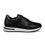 Pierre Cardin 109665 Pc Siyah Hakiki Deri Erkek Sneaker Ayakkabı