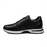 Pierre Cardin 109665 Pc Siyah Hakiki Deri Erkek Sneaker Ayakkabı