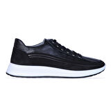 Dropland 9141 Siyah Nubuk Deri Erkek Sneaker Ayakkabı