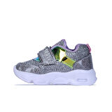 Skuaıter 6800 Cansın Bebe Simli Kız Çocuk Spor Ayakkabı