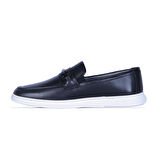 Pierre Cardin 191074 Premıum Siyah Erkek Deri Loafer Ayakkabı