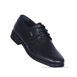 Baloğlu 1162 Siyah Kauçuk %100 Deri Erkek Klasik Ayakkabı