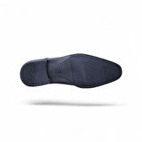 Censay 525 Siyah Antik Kauçuk %Deri Erkek Klasik Ayakkabı