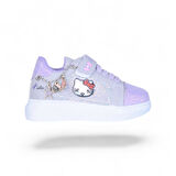 Prokids 4120 Gri-Lila Kız Çocuk Sneaker Spor Ayakkabı