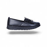 Wanetti 105 Atom Siyah Kadın Babet