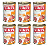 Rinti Tavuklu Gurme Köpek Konservesi 400 Gr. X 6 Adet