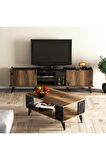 Mezza Elegante Tv Üitesi City Orta Sehpa Takımı 1330 - 2024