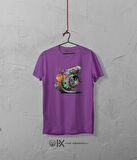 Turbo Salyangoz Baskılı Oversize Tshirt