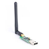 Cc2531 Usb Dongle + Anten 2.4ghz Zigbee Wifi Bluetooth Kablosuz Data Yakalayıcı