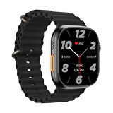 Ws28 Ultra 49mm Kordon Kilitli Vidalı Watch 8 Ultra 2.08 Ekran Akıllı Saat Gri