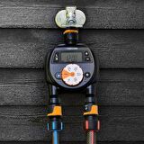 Fiskars Otomatik Sulama Saati Çift Çıkışlı 1054792