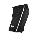 Walkway 20202 Siyah-Beyaz Polyester Erkek Spor Şort