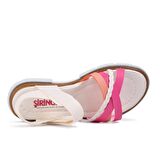 Şiringenç 001 Beyaz-Pembe Çocuk Sandalet