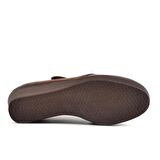 Ayakmod 385 Ceviz Kadın Hakiki Deri Comfort Günlük Ayakkabı