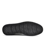 Voyager 4467 Siyah Hakiki Deri Erkek Günlük Ayakkabı