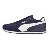 Puma 384640 St Runner V3 Mesh Lacivert-Beyaz Erkek Spor Ayakkabı