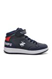 Beverly Hills Polo Club Po-10302 Lacivert Cırt Cırtlı Çocuk Hi Sneaker