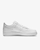 Nike Air Force 1'07 315122 Beyaz-Beyaz Erkek Spor Ayakkabı