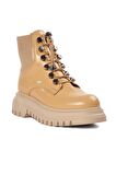 Park Moda K670 Nut Kırışık Rugan Kadın Bot