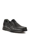Forelli 32618-1 Helmut Siyah Hakiki Deri Erkek Comfort Ayakkabı
