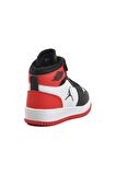 Cool Haykat Uzun-P Siyah-Kırmızı Çocuk Hi Sneaker