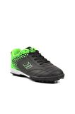 Hulk 126 Siyah-Neon Yeşil-Beyaz Unisex Halı Saha Ayakkabısı