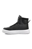 Dunlop Dnp-2150 Siyah-Beyaz Erkek Hi Sneaker