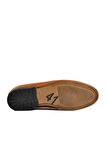 Ayakmod 7105 Taba İçi Dışı Hakiki Deri Erkek Loafer Ayakkabı