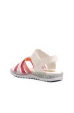Ayakmod Arz 9000-B Beyaz-Fuşya-Pembe Bebek Sandalet