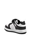 Aspor Haykat Kısa-F Siyah-Beyaz Çocuk Sneaker