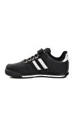 Walkway Effective PU-P Siyah-Beyaz Cırtlı Çocuk Sneaker