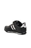 Walkway Effective PU-P Siyah-Beyaz Cırtlı Çocuk Sneaker