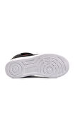 Walkway Mely Hi-F Siyah-Beyaz-Kırmızı Cırtlı Çocuk Hi Sneaker