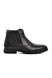 Pierre Cardin 11925251-24K Siyah Hakiki Deri Fermuarlı Erkek Bot