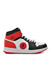 Walkway Sloga Hı Siyah-Beyaz-Kırmızı Unisex Hi Sneaker
