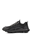 Guja 24Y590 Siyah Hakiki Deri Erkek Sneaker