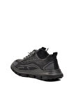 Guja 24Y590 Siyah Hakiki Deri Erkek Sneaker